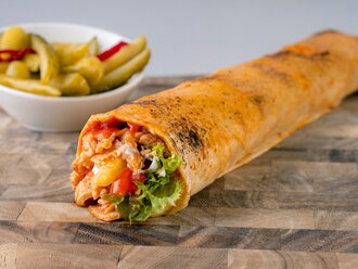 İskenderun Usulü Zurna Tavuk Döner Dürüm görseli