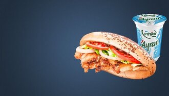 Somun Ekmek Arası Tavuk Döner Menü 1 görseli