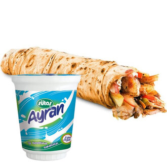 Antakya Usulü Tavuk Döner Dürüm Menü 1 görseli