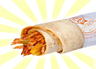 Doydum Cheddar Soslu Tavuk Döner Dürüm görseli