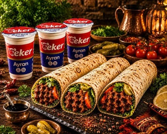 3’ Lü Çiğ Köfte Dürüm Menü görseli