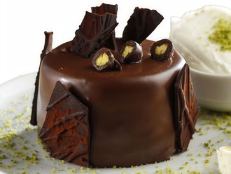 Çikolatalı Vişneli Pasta (No.1) görseli