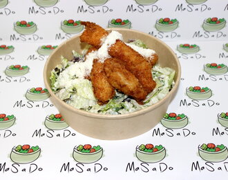 Çıtır Tavuk Sezar Salata görseli