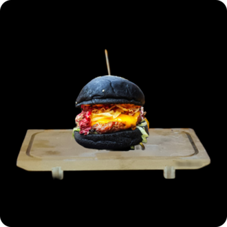Black Bluechese Burger görseli
