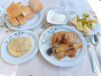 Fırında Tavuk But Menü görseli