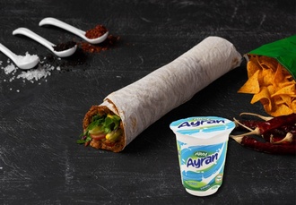 Doritoslu Doyumsuz Çiğ Köfte Dürüm Menü görseli