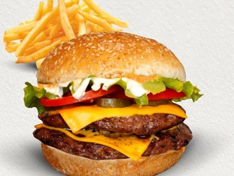 Double Özel Burger görseli