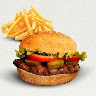 Özel Burger görseli