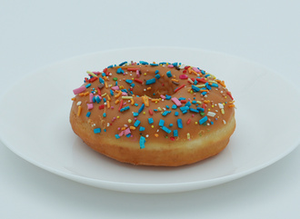 Karamel Halka Donut görseli