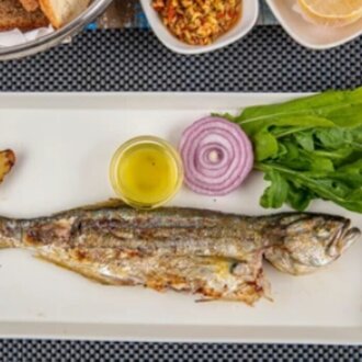 Lüfer Izgara - Grilled Bluefish görseli