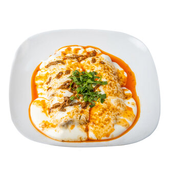 Yoğurtlu Kaşarlı Tavuk Tantuni görseli