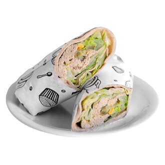 Ton Balıklı Wrap görseli