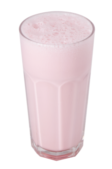 Milkshake Çilek görseli