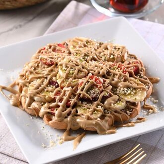 Karamel Waffle görseli