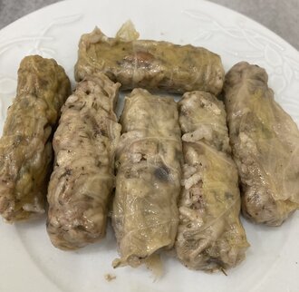 Z.yağlı Fıstıklı Üzümlü Lahana Sarması (1Kg) görseli