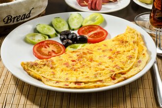 Kavurmalı Omlet görseli