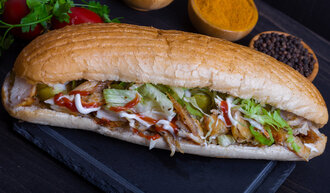 Tam Ekmek Arası Tavuk Döner görseli