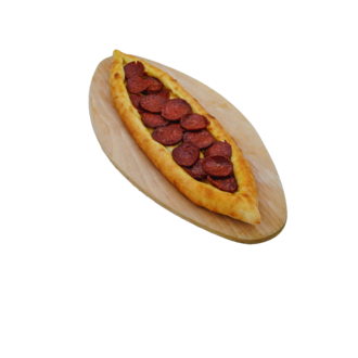Sucuklu Açık Pide görseli