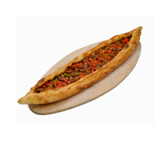 Kuşbaşılı Açık Pide görseli