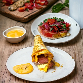 Cheddarlı Sucuk Dürüm görseli