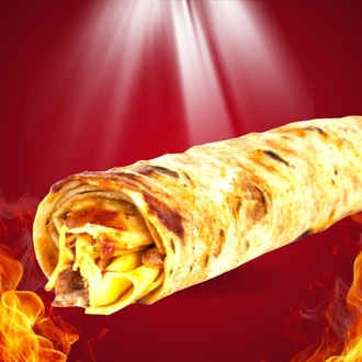 Cheddarlı Tavuk Döner Dürüm görseli