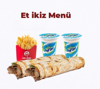 Zurnalı İkiz Et Menü görseli