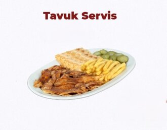Tabakta Tavuk Döner 100Gr görseli