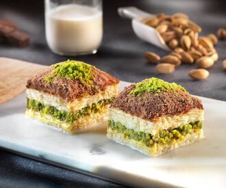 Fıstıklı Soğuk Baklava (1.5 Kg) görseli