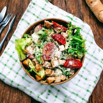 Sade Sezar Salata Büyük Boy (Caesar Salad 1100 Cc ) görseli