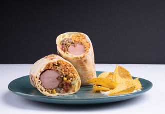 Orjinal Pollo Carne Picada Sosisli Burrito görseli