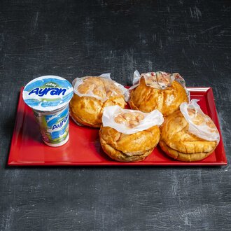 4'Lü Islak Hamburger Menü görseli