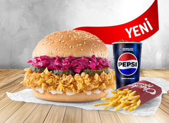 Purple Burger Menü görseli