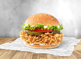 Klasik Chicken Burger Menü görseli