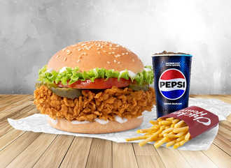 Chicken Kajun Burger Menü görseli