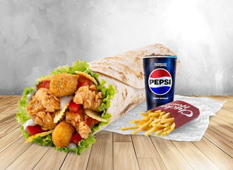 Ruffles Mozzarella Dürüm Menü görseli