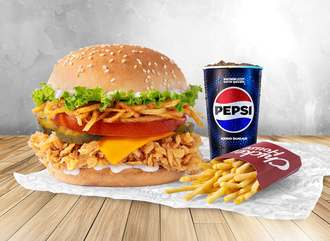 Chicken Princess Burger Menü görseli