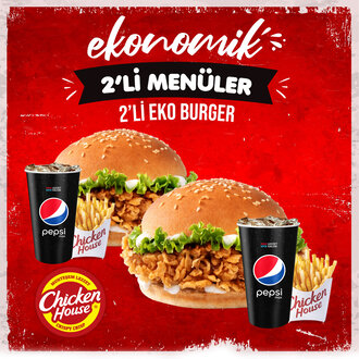 2'Li Eko Burger Menü görseli