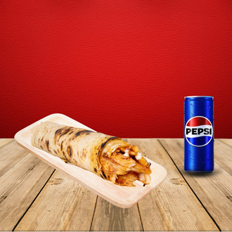 Zurna Tavuk Dürüm & Pepsi (330 Ml) görseli