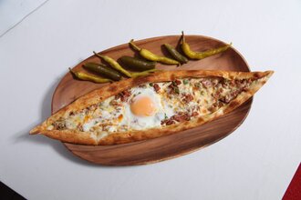 Kıymalı Kaşarlı Pide (Açık) görseli