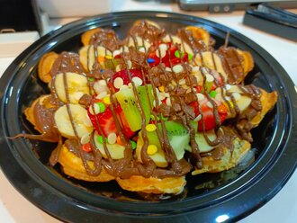 Black Waffle (Büyük Boy- 21 Cm.) görseli