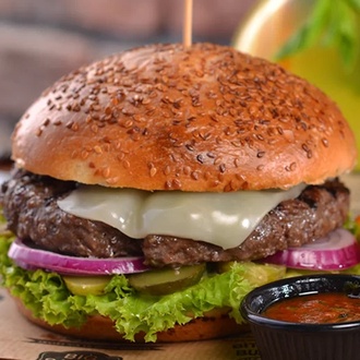 Mozzarella Burger görseli