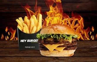 Triplex Burger (300 Gr.) görseli