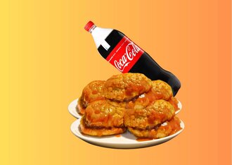 5'Li Islak Hamburger + İçecek (1 Lt) görseli