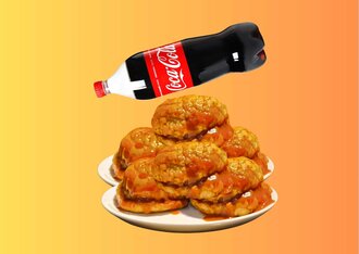 6'Lı Islak Hamburger + İçecek (1 Lt) görseli
