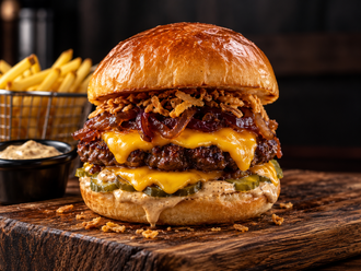 Cheese Please Burger görseli