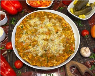 Kaşarlı Lahmacun görseli