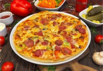Sucuklu Pizza görseli