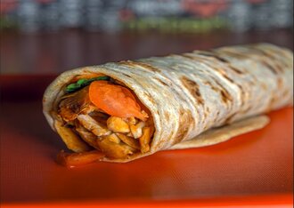 Çift Lavaşlı Katık Dürüm görseli