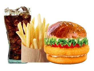 Çıtır Tavuk Burger Menü görseli