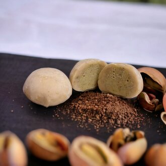 Antep Fıstıklı Mochi (6 Adet) görseli